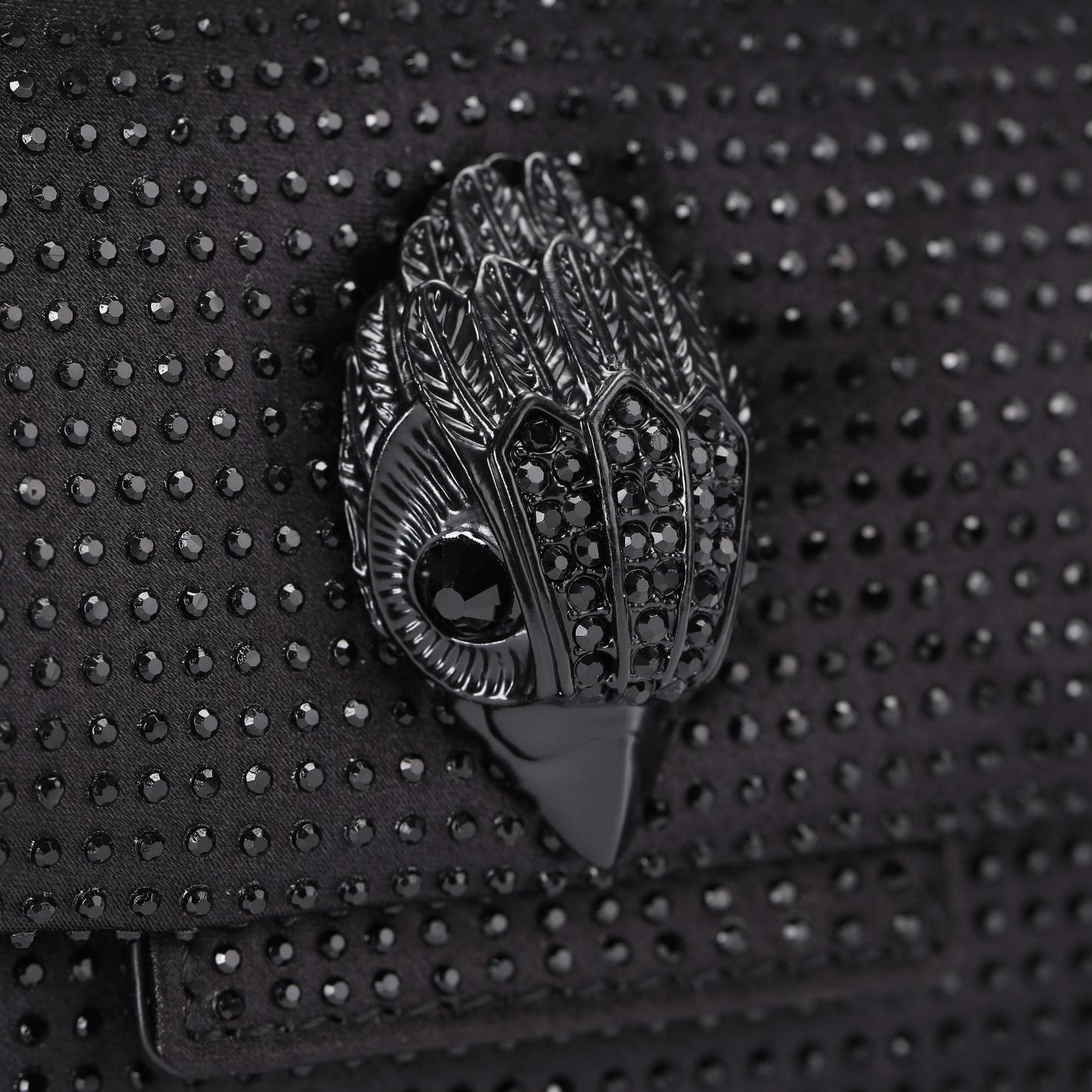 Kurt Geiger London Mini Fabric Drench Oxford Bag - Black - view 5