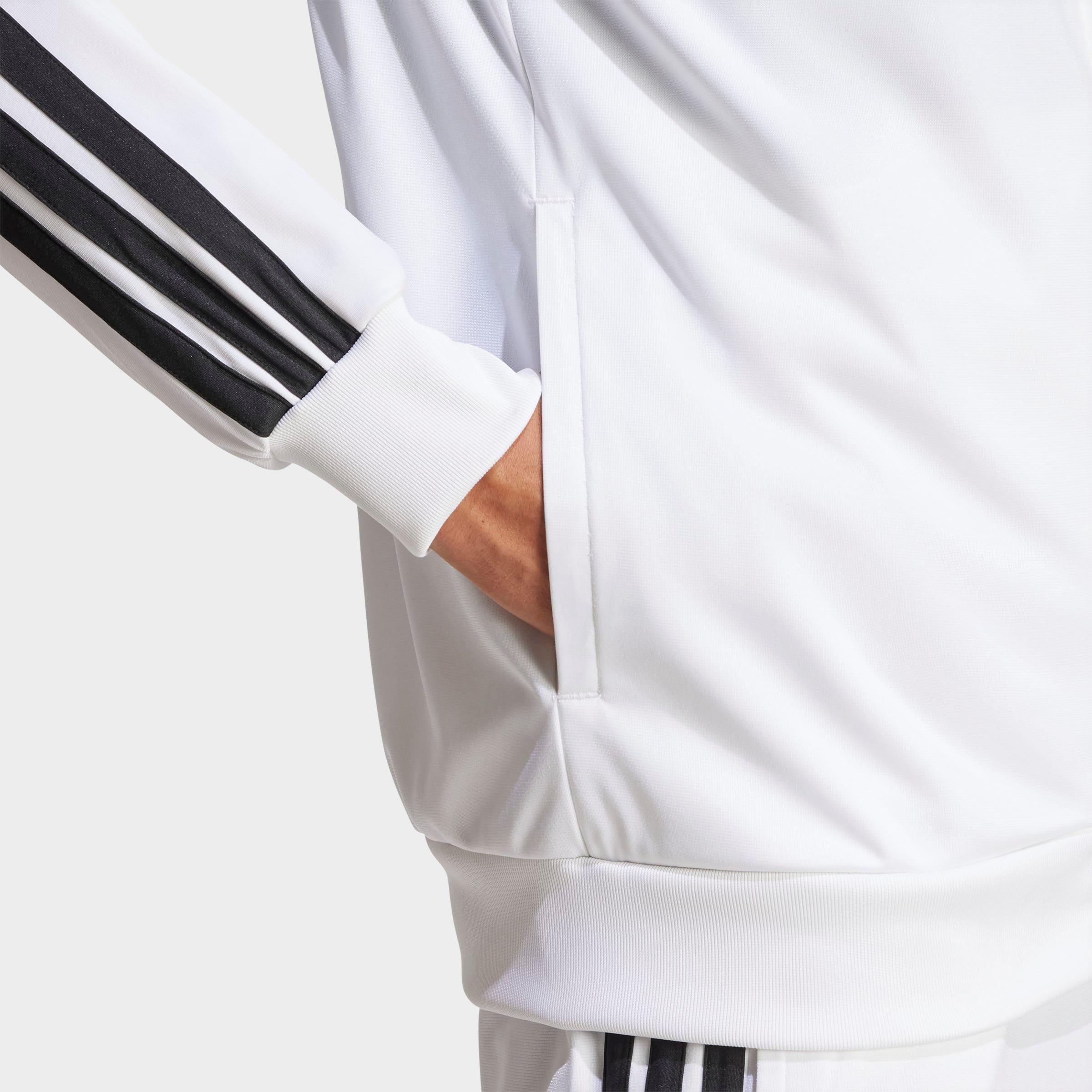 Men's adidas Dayready Full-Zip Track Jacket - White