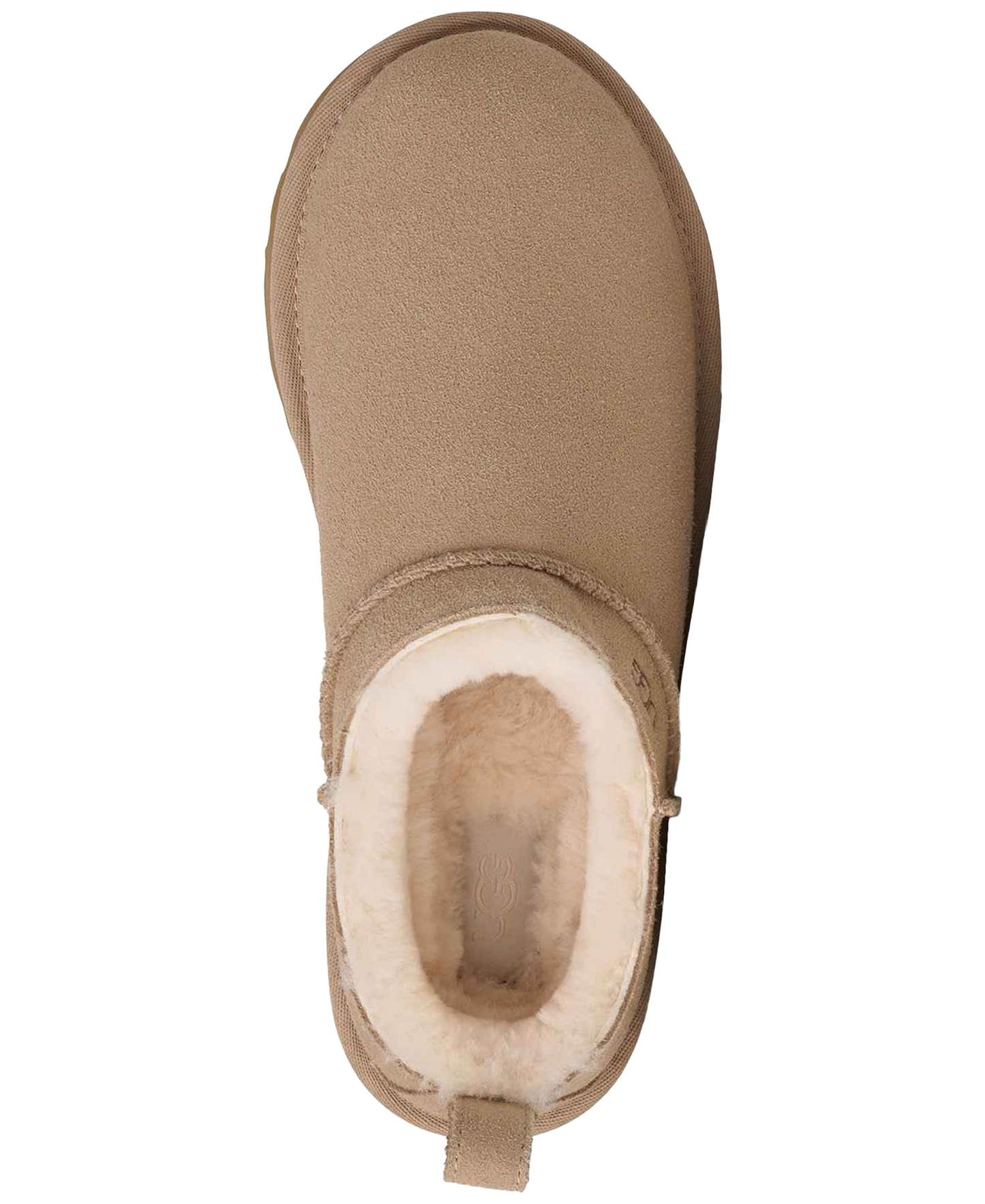 UGG® Kids' Classic Micro Slip-On Booties - Sand