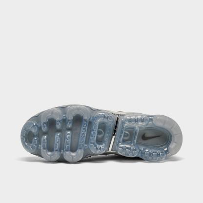 Men's Nithtke Air VaporMax Plus Running Shoes - Part 1 - Wolf Grey/Metallic Silver/Dark Grey - Bottom view