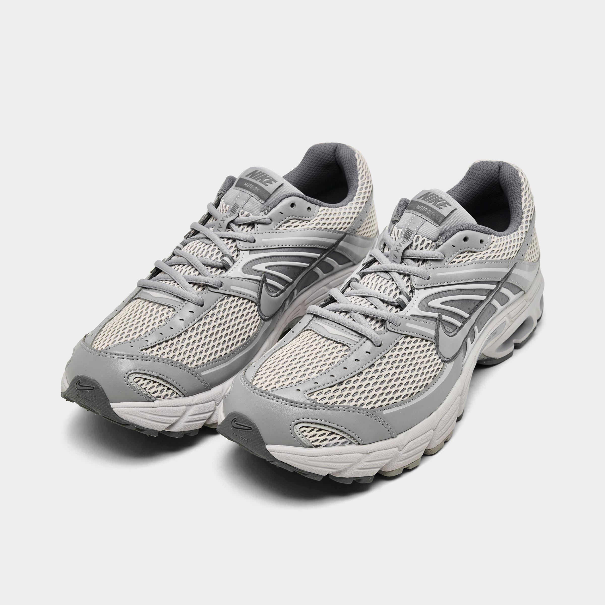 Men's Nithtke Air Max Moto 2K Casual Shoes - Wolf Grey/Vast Grey/Cool Grey/Wolf Grey - Both shoes facing left