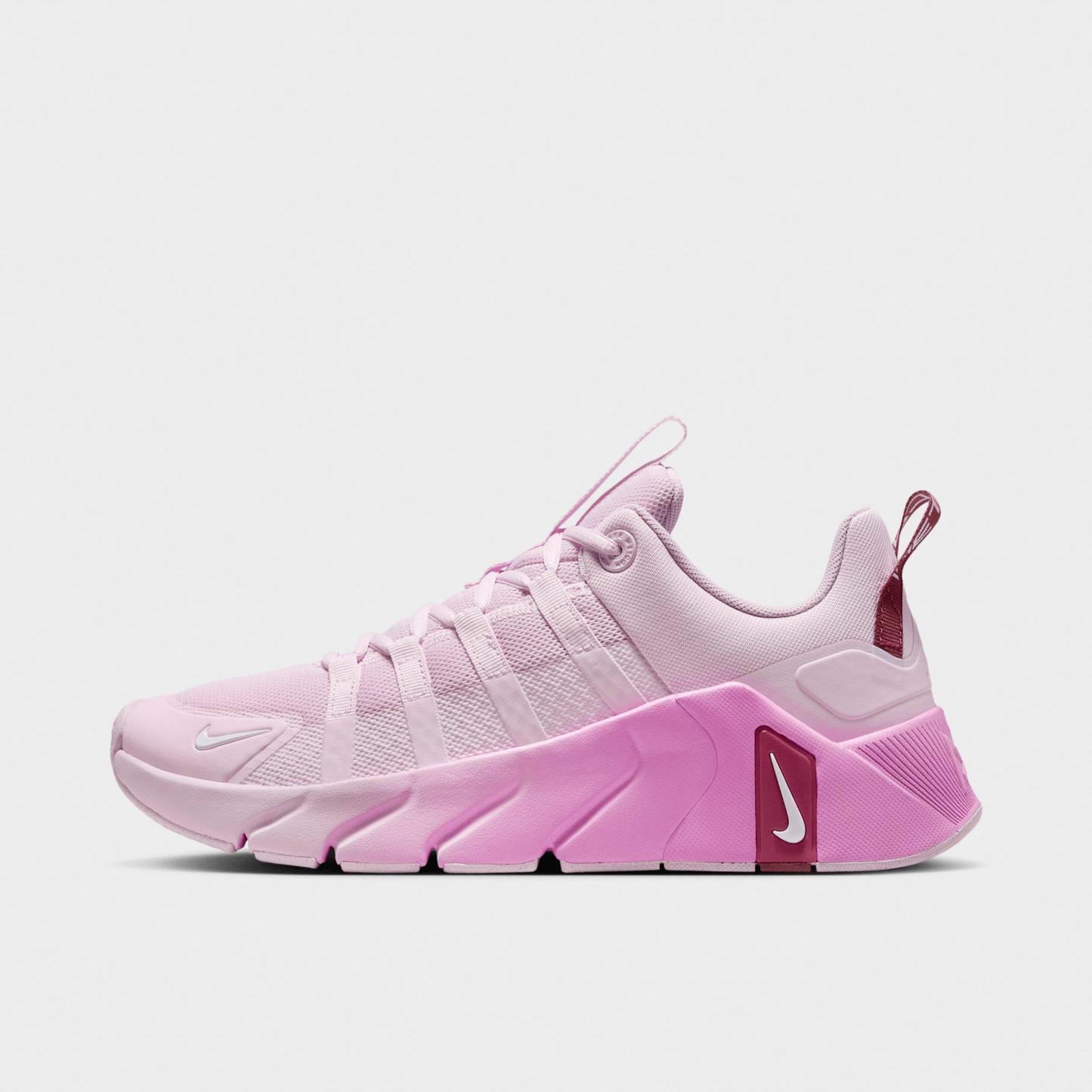Women’s Nithtke Free Metcon 7 Training Shoes - Part 2 - Bleached Lilac/Light Magenta/Pink Smoke/White - Left shoe facing left. Outside of the shoe.