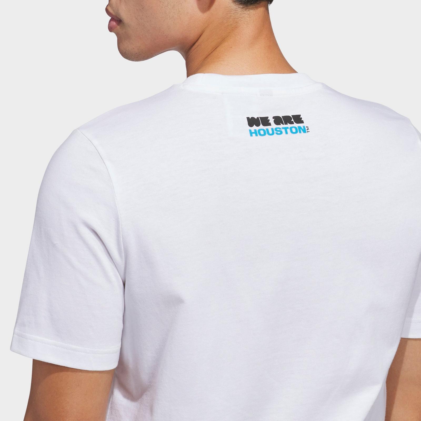 Men's adidas Soccer FIFA World Cup 26™ Host City Houston Graphic T-Shirt - White - view 5