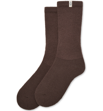 UGG Women's Shealy Cozy Crew Socks - Burnt Cedar