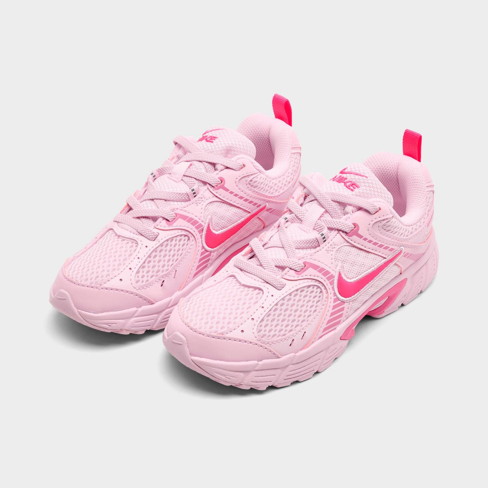Little Kids' Nike V5 RNR Stretch Lace Casual Shoes - Pink Foam/Pinksicle/Hyper Pink