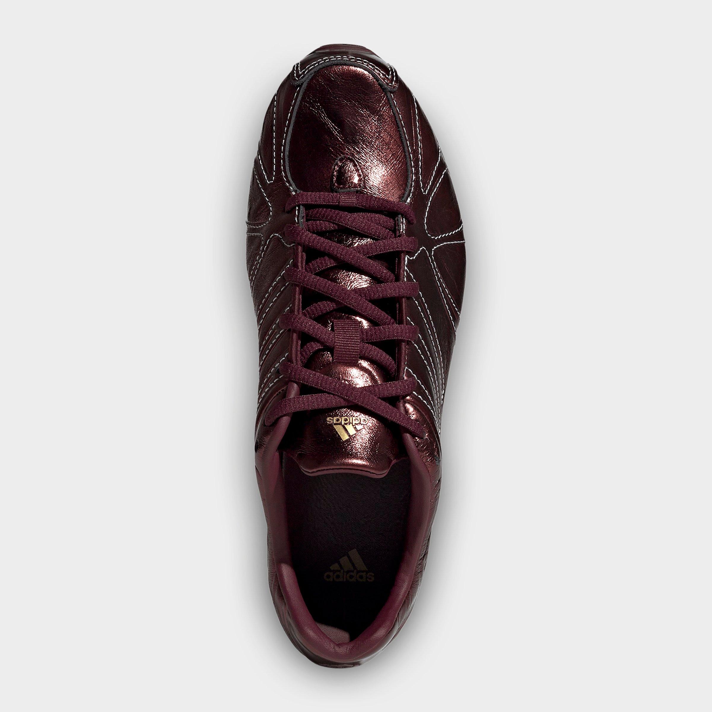 Women's adidas Originals Ghost Sprint Casual Shoes - Part 1 - Maroon/Clear Sky/Gold Metallic - Top view