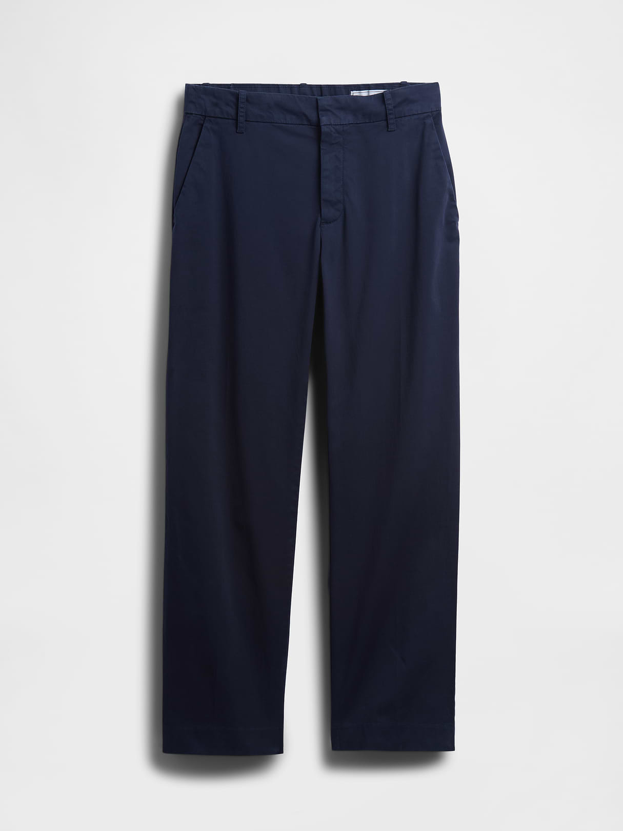 Mid Rise Khakis - Navy blue night