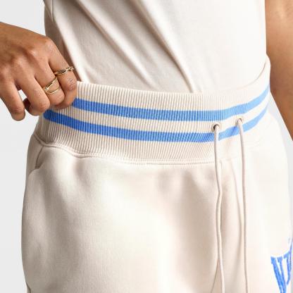 Women's Nike Sportswear Phoenix Fleece 4" High-Waisted Shorts - Light Orewood Brown/University Blue