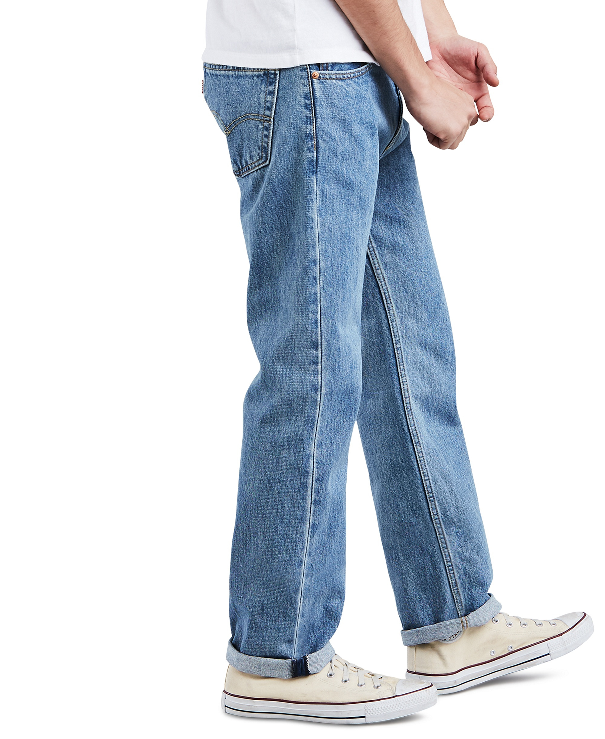 Levi's Men's 505™ Non-Stretch Regular Fit Jeans - Light Stonewash