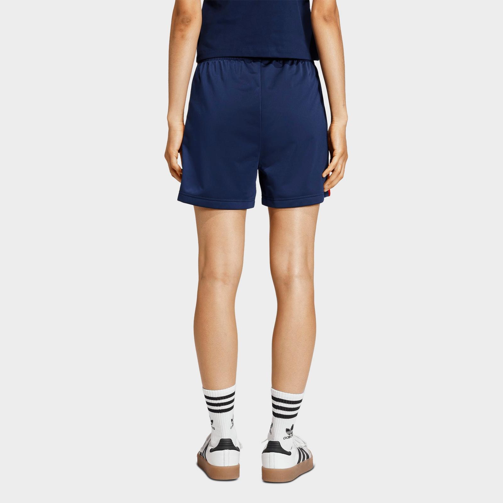 Women's adidas Originals Firebird Classic Shorts - Night Indigo/Better Scarlet/White - view 3