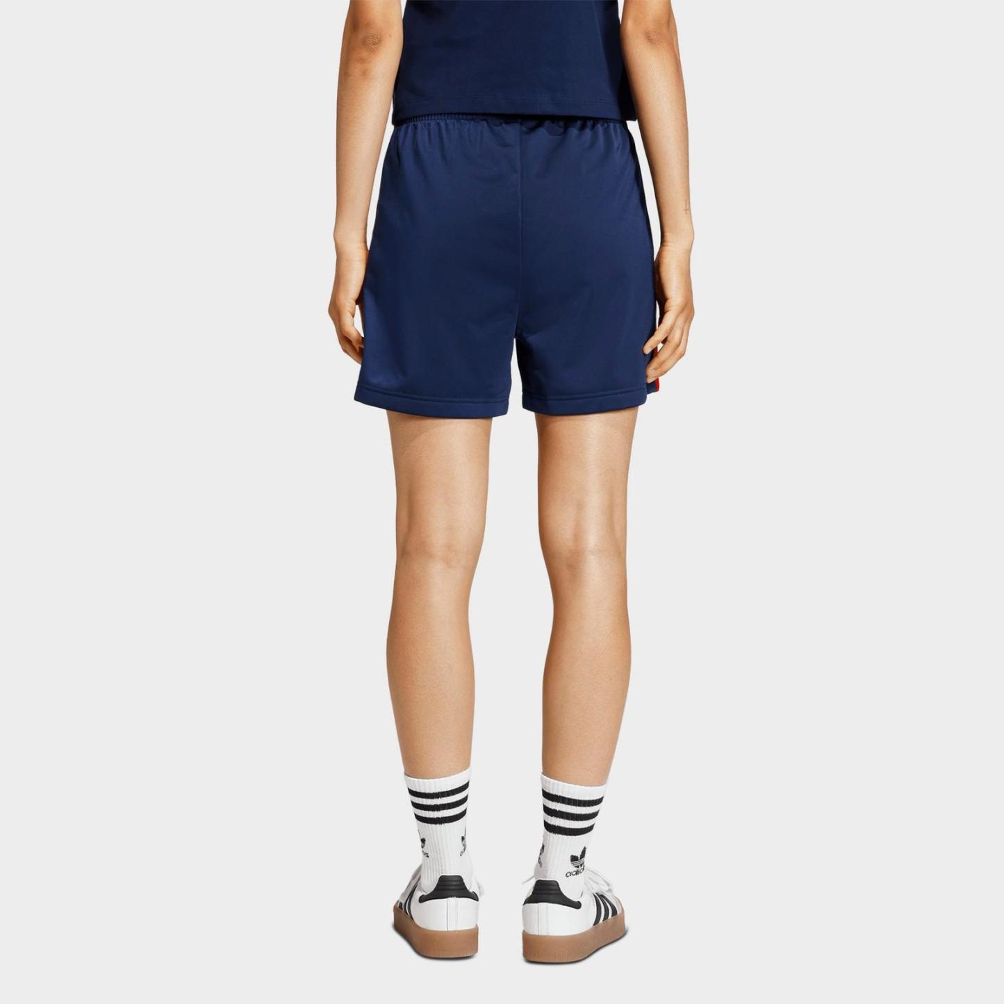 Women's adidas Originals Firebird Classic Shorts - Night Indigo/Better Scarlet/White - view 3