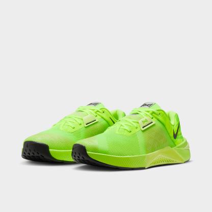 Women's Nithtke Metcon 10 Training Shoes - Volt/Light Lemon Twist/Rage Green/Black - Both shoes facing left
