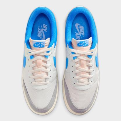 Men's Air Jordan Skyline Low Casual Shoes - Summit White/Light Smoke Grey/Sail/University Blue - view 5
