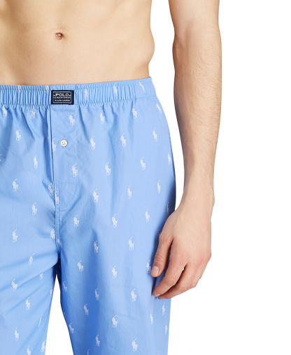 Polo Ralph Lauren Men's Polo Player Pajama Pants - Beach Blue