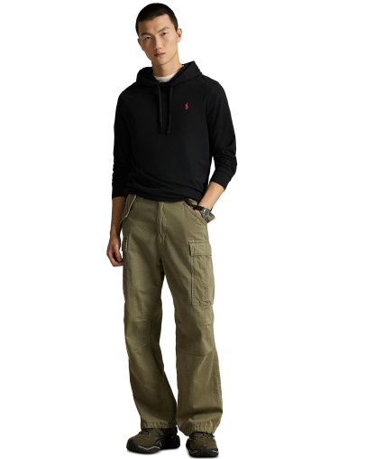 Polo Ralph Lauren Men's Hooded Jersey - Black
