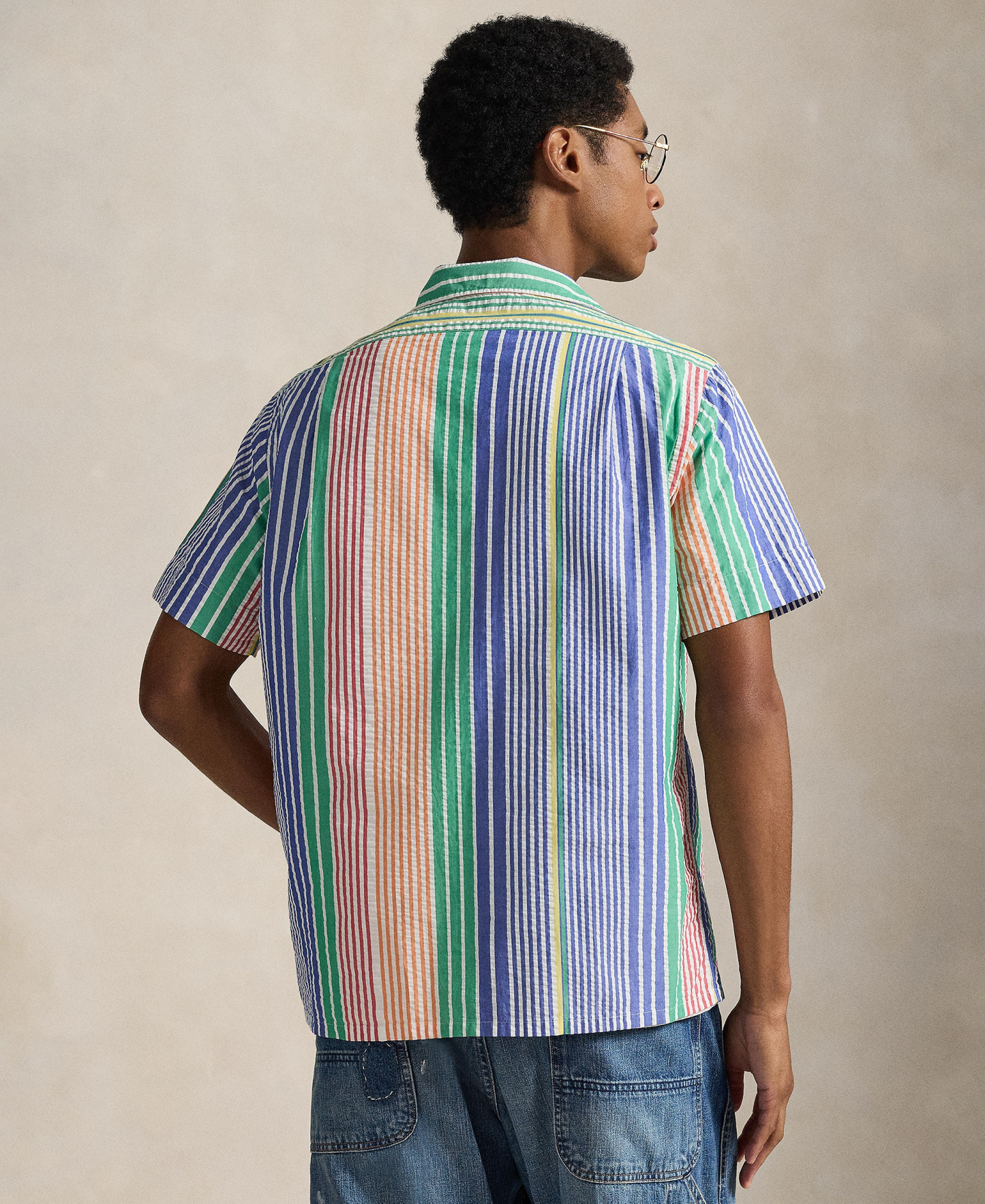 Polo Ralph Lauren Men's RL Prepster Classic-Fit Seersucker Shirt - Harbour Island Run On