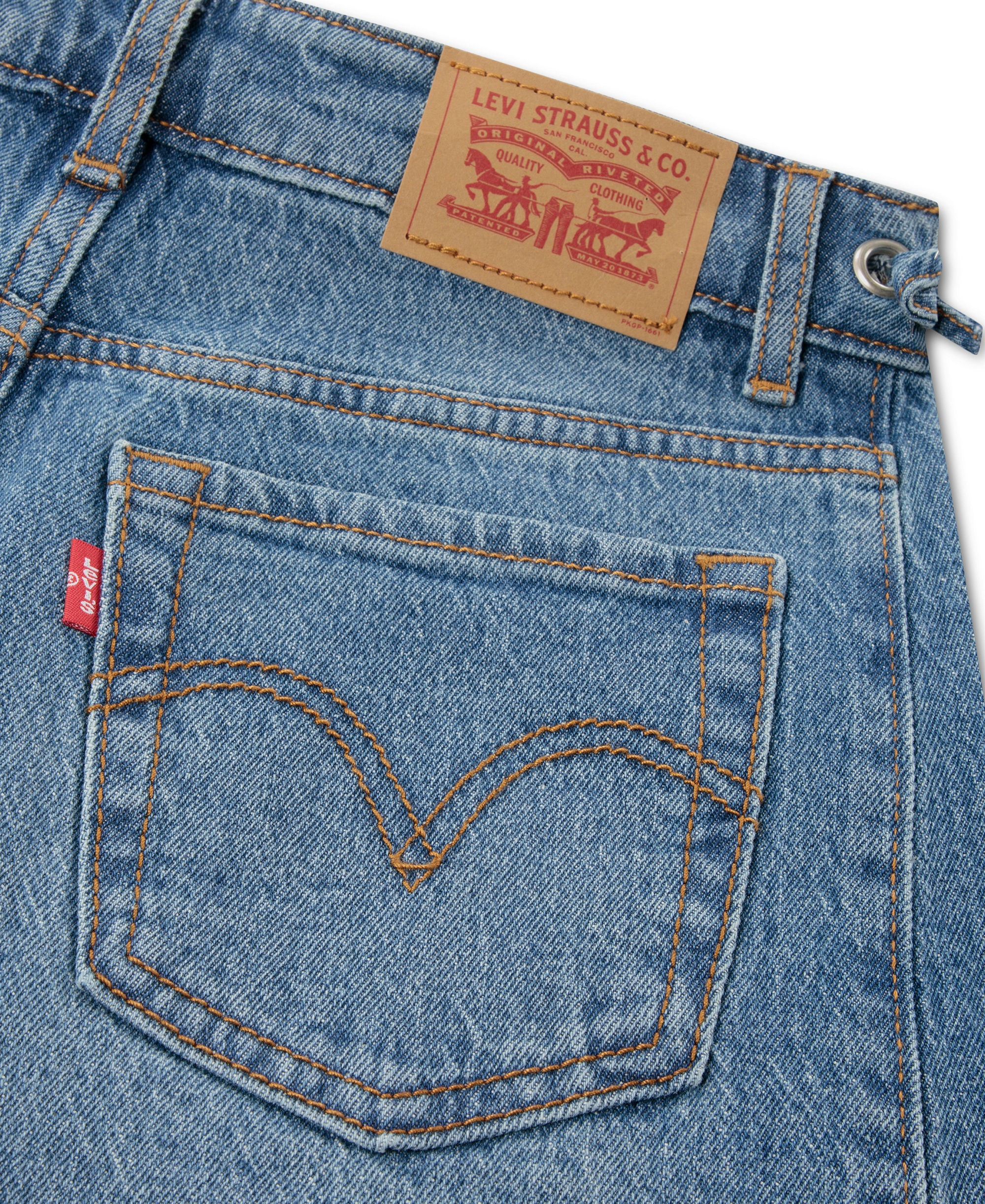 Levi's Girls' 7-16 Middy Balloon Leg Jeans - Polaroid