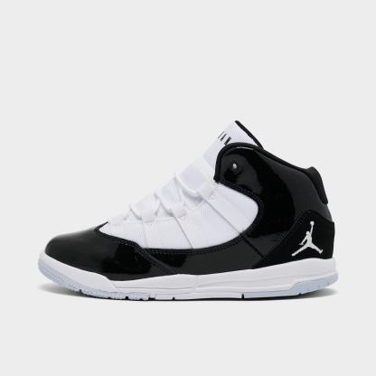 Boys' Little Kids' Jordan Max Aura Basketball Shoes - Black/White - view 1