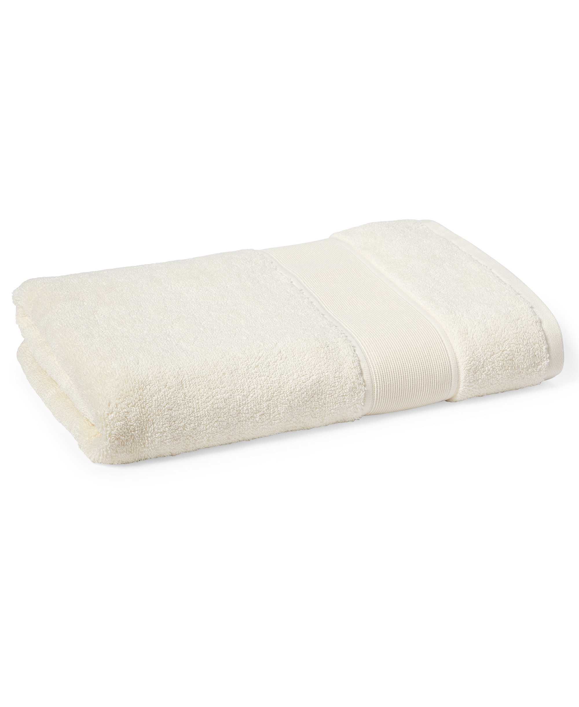 Lauren Ralph Lauren Sanders Solid Antimicrobial Cotton Bath Towel, 30" x 56" - Linen Cream