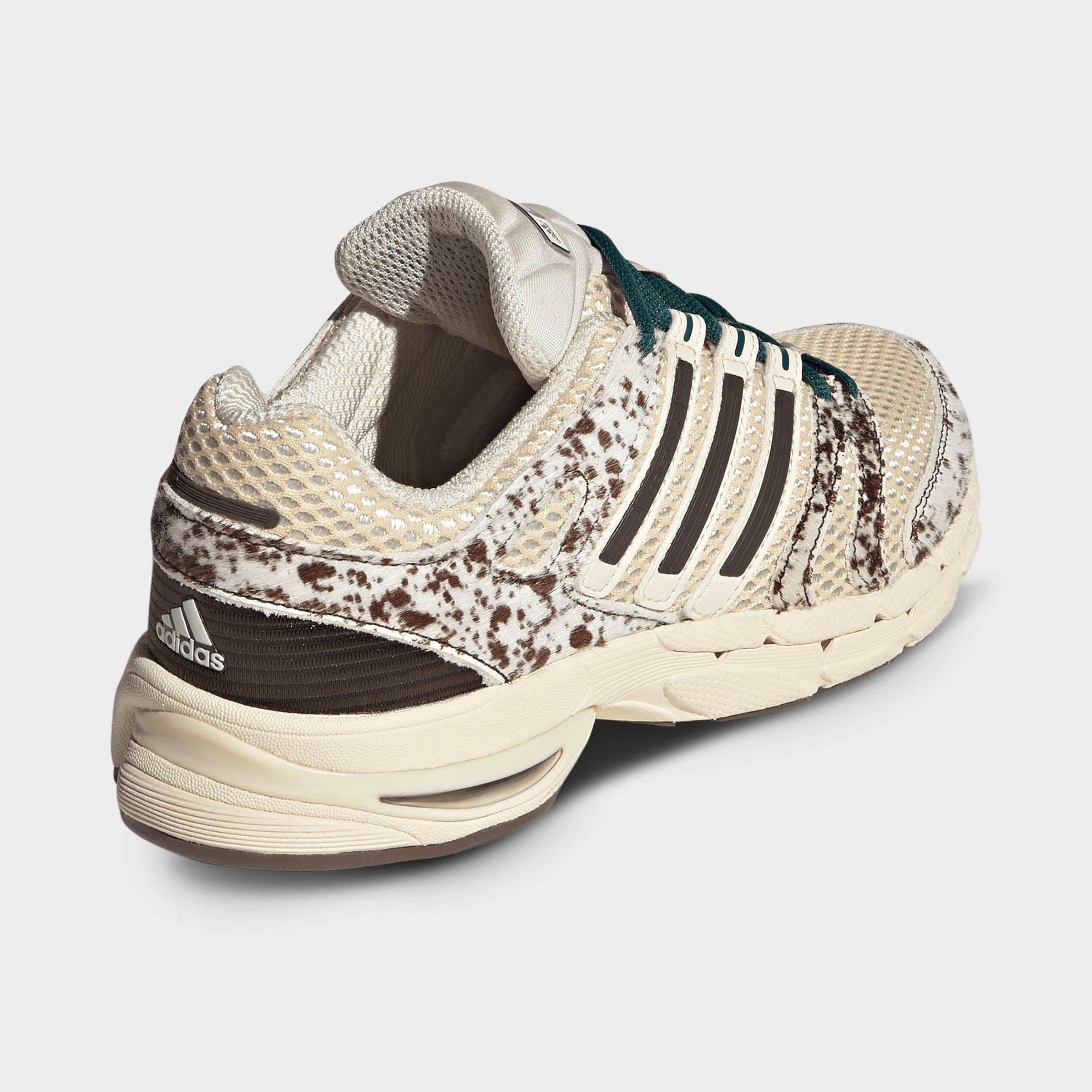 Women's adidas Adistar Control 5 Pony Print Casual Shoes - Part 1 - Off White/Sand Strata/Dark Brown - Back view