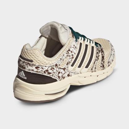 Women's adidas Adistar Control 5 Pony Print Casual Shoes - Part 1 - Off White/Sand Strata/Dark Brown - Back view