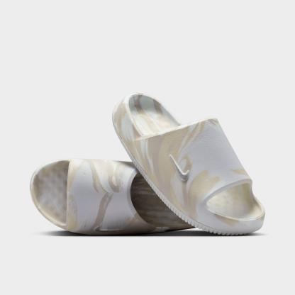 Women's Nithtke Calm 2.0 Slide Sandals - Off White/Barely Green/Spruce Aura/Off White - Both shoes facing left