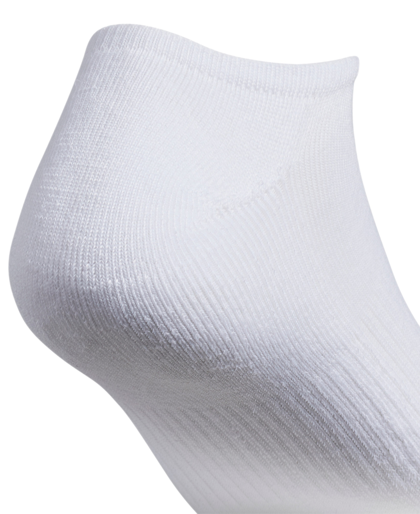 adidas Men's Cushioned Athletic 6-Pack No Show Socks - White