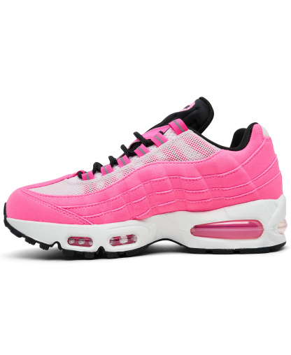 Nike Women's Air Max 95 Big Bubble Sneakers from Finish Line - Pink Glow, Silver
