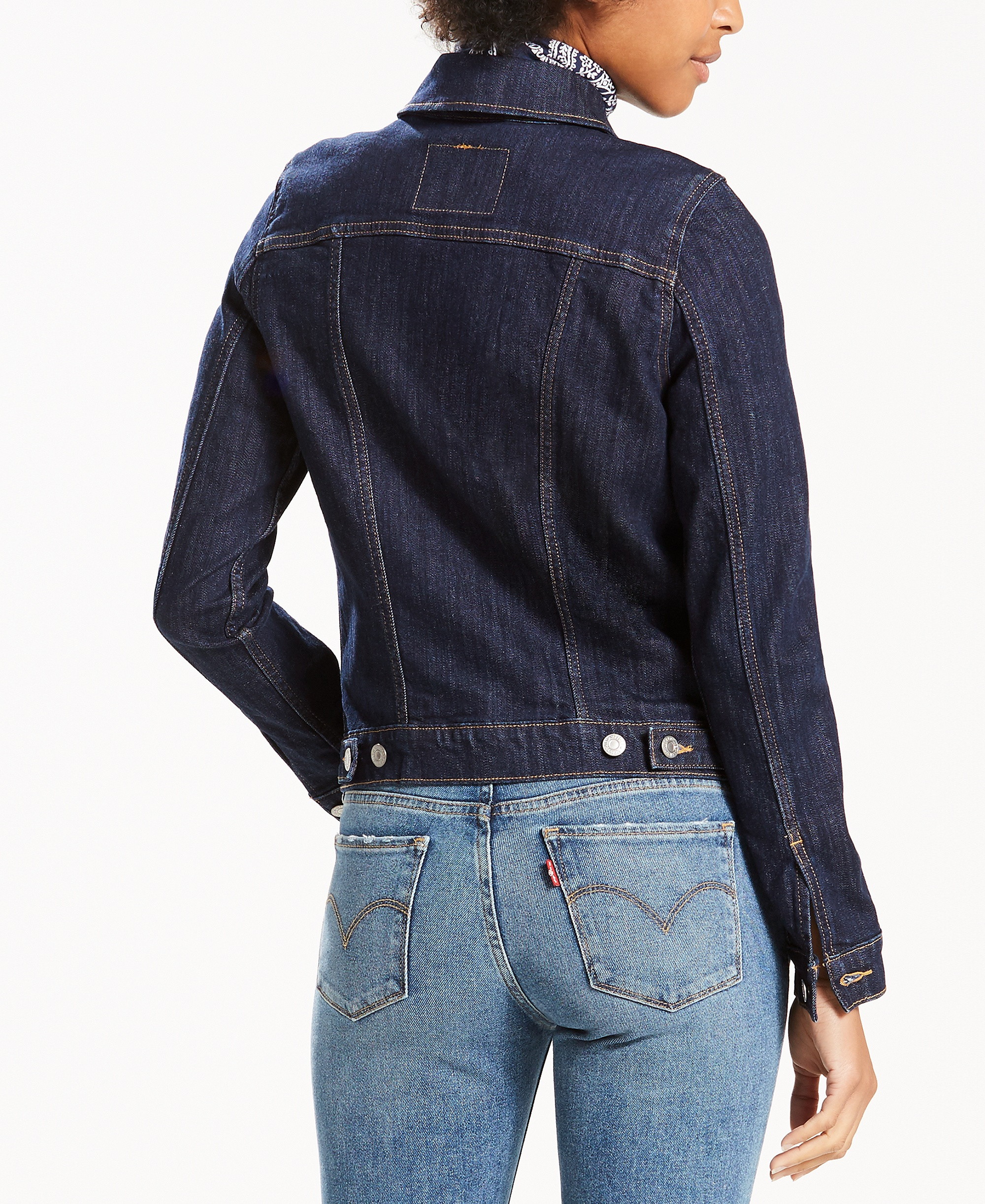 Levi's Women's Original Cotton Denim Trucker Jacket - Even Rinse
