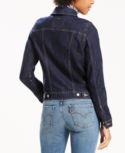 Levi's Women's Original Cotton Denim Trucker Jacket - Even Rinse