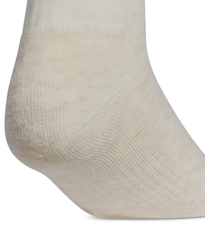 adidas Women's 6-Pk. Athletic Cushioned Crew Socks - ALUMINA BEIGE/WHITE/WONDER BEIGE