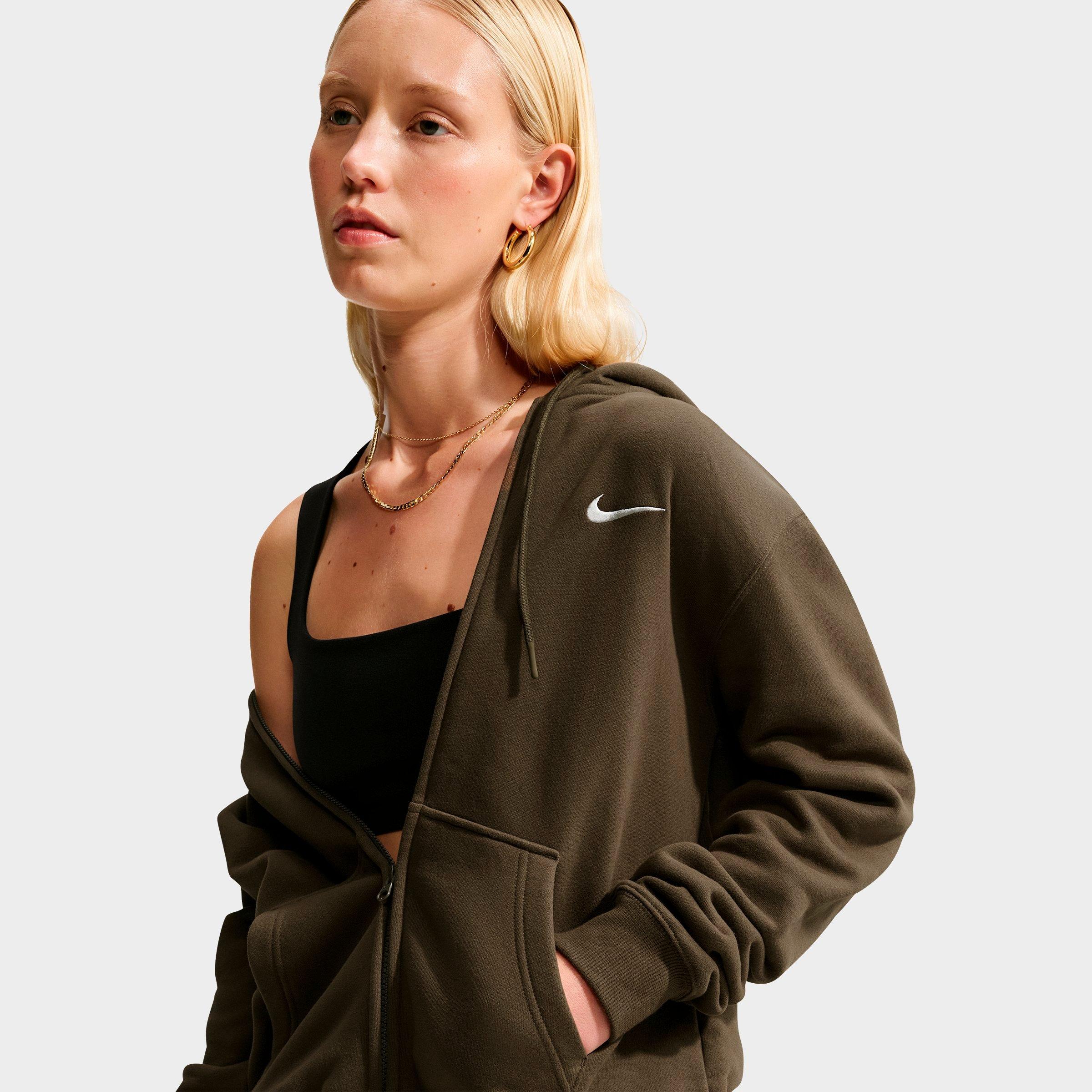Women's Nithtke Studio Fleece Medium-Weight Full-Zip Hoodie - Dark Hazel/Sail