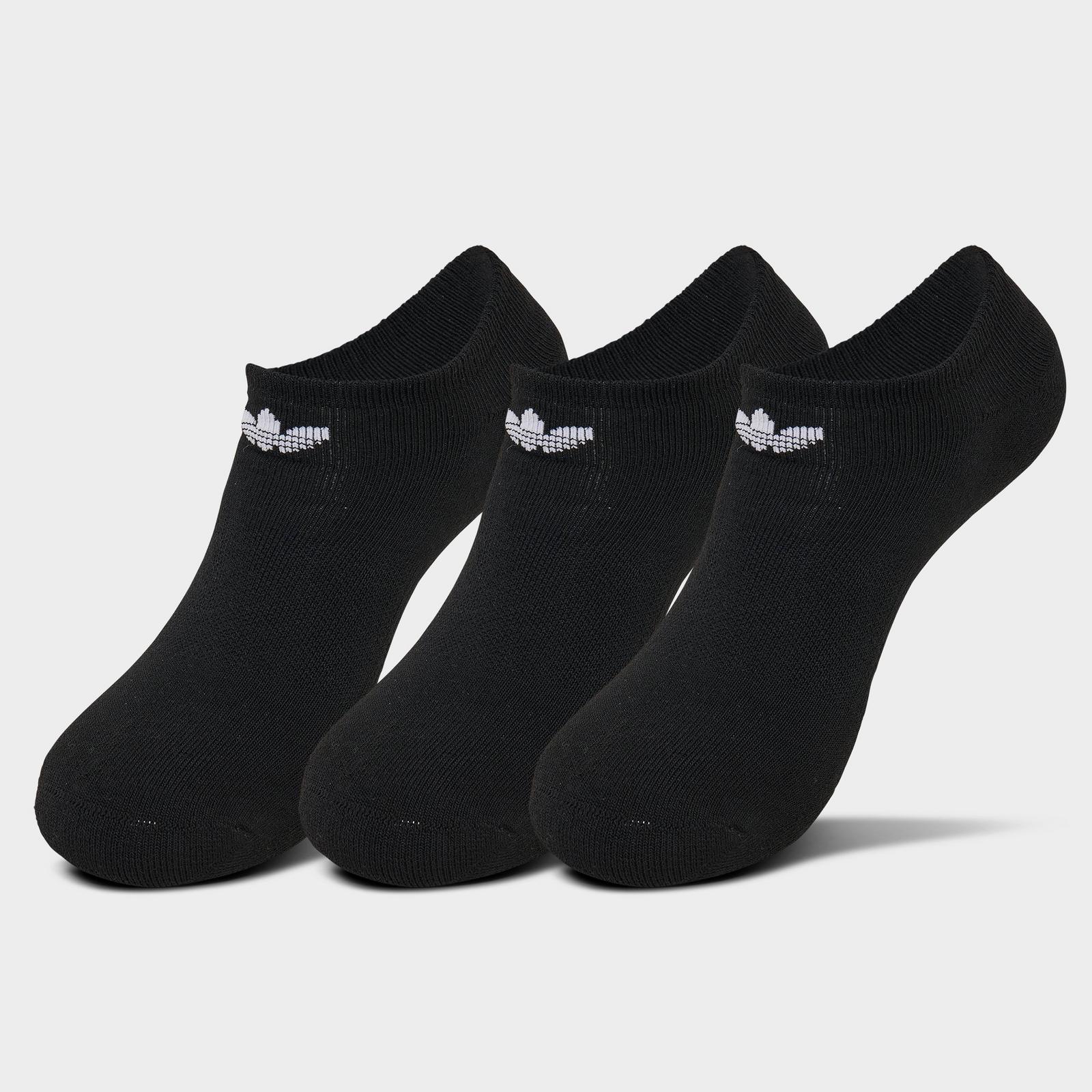 adidas Originals Trefoil 2.0 No-Show Socks (6-Pack) - Black/White - view 3