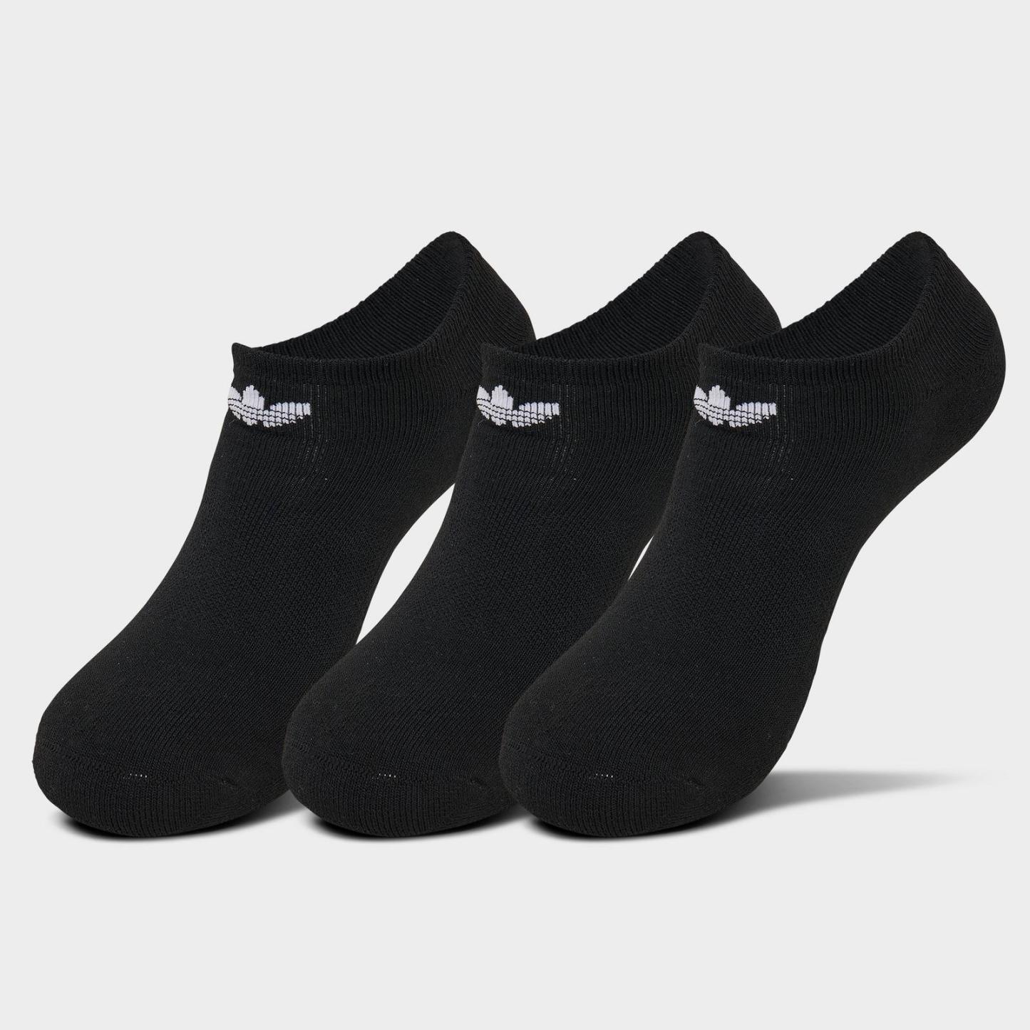 adidas Originals Trefoil 2.0 No-Show Socks (6-Pack) - Black/White - view 3