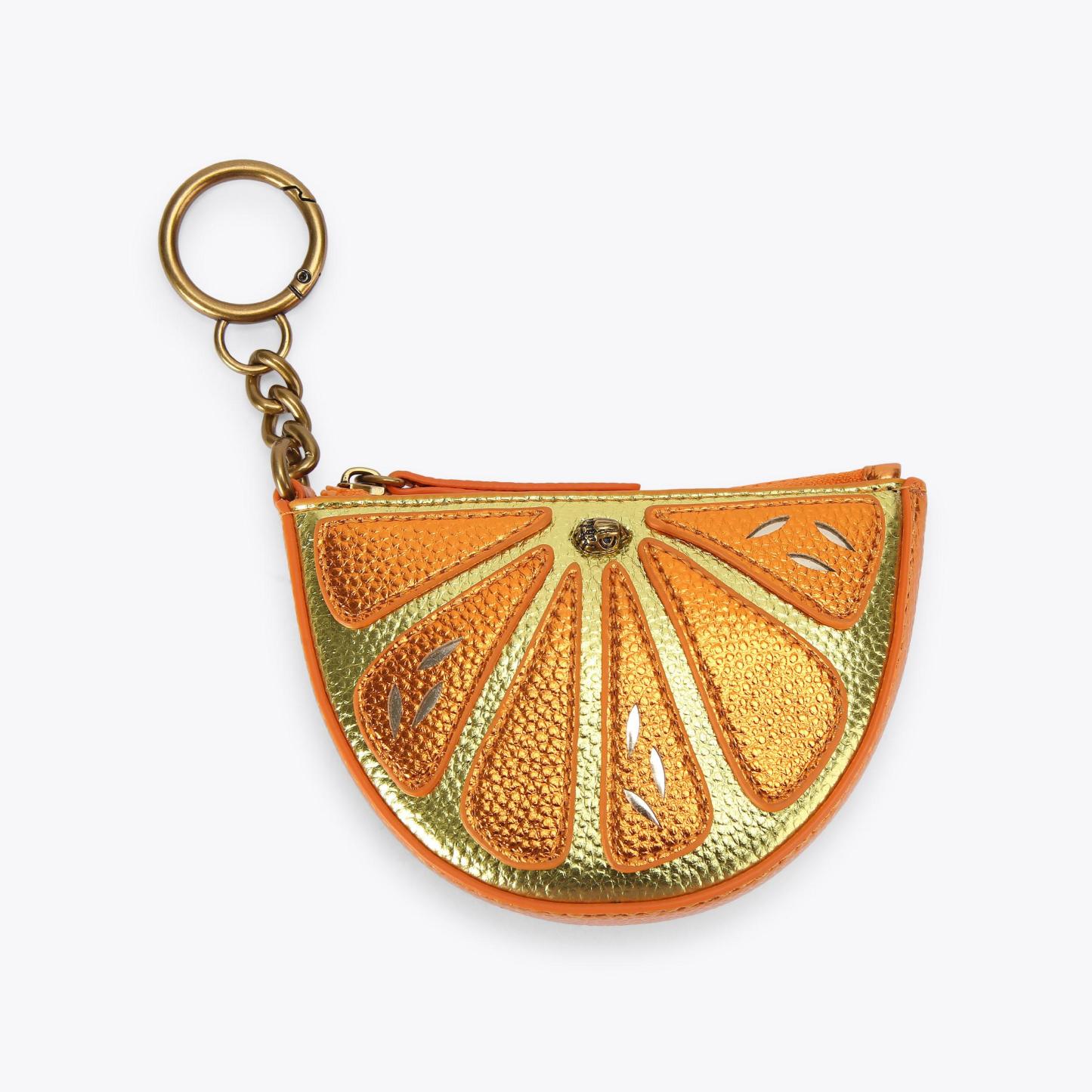 Kurt Geiger London Orange Slice Charm - Multi Colored