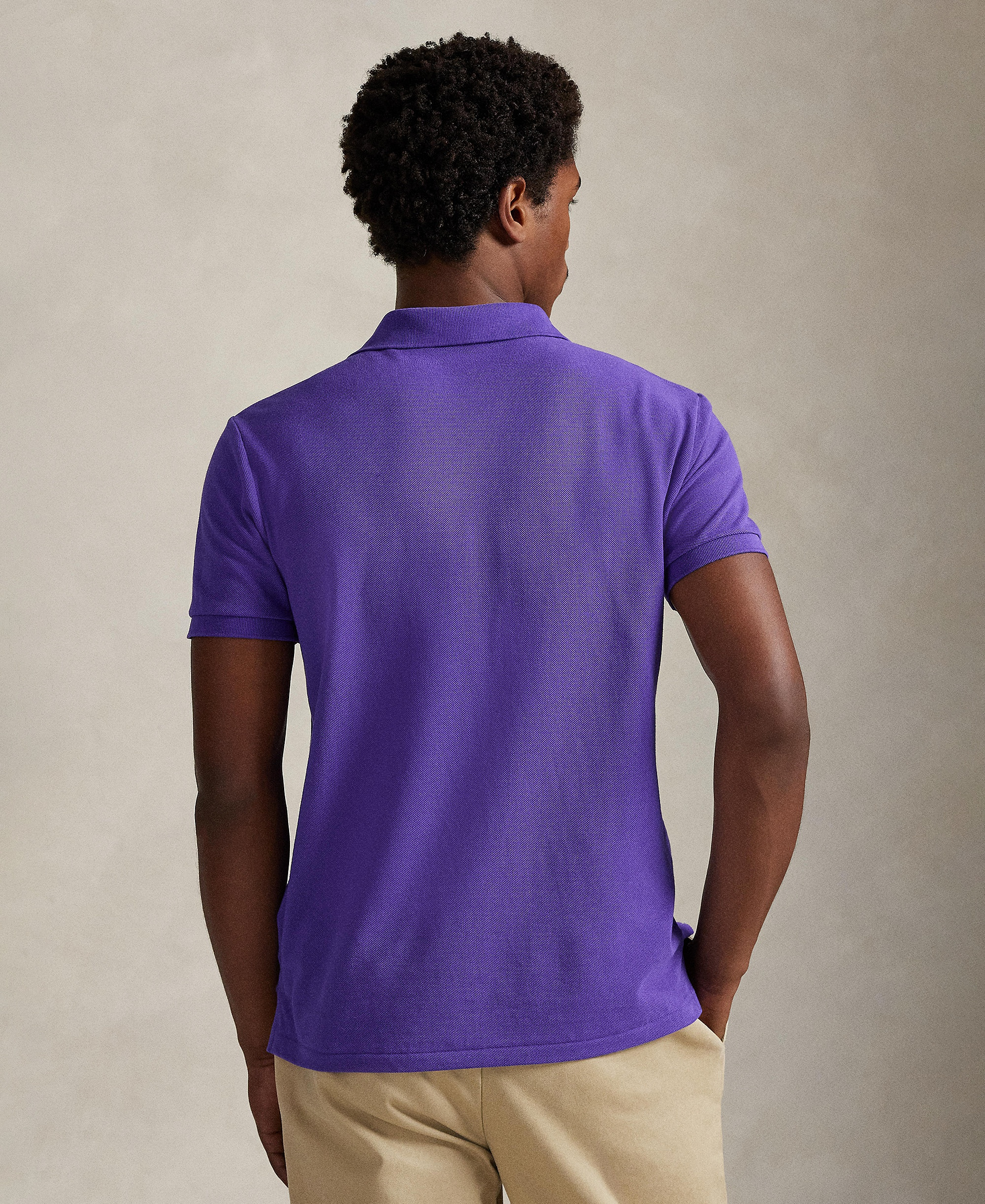 Polo Ralph Lauren Men's Classic-Fit Cotton Polo Shirt - Cabana Purple