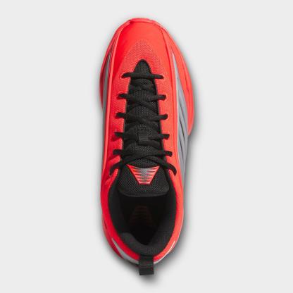 Men's adidas Believe That 1 Basketball Shoes - Pure Ruby/Core Black/White - Top view