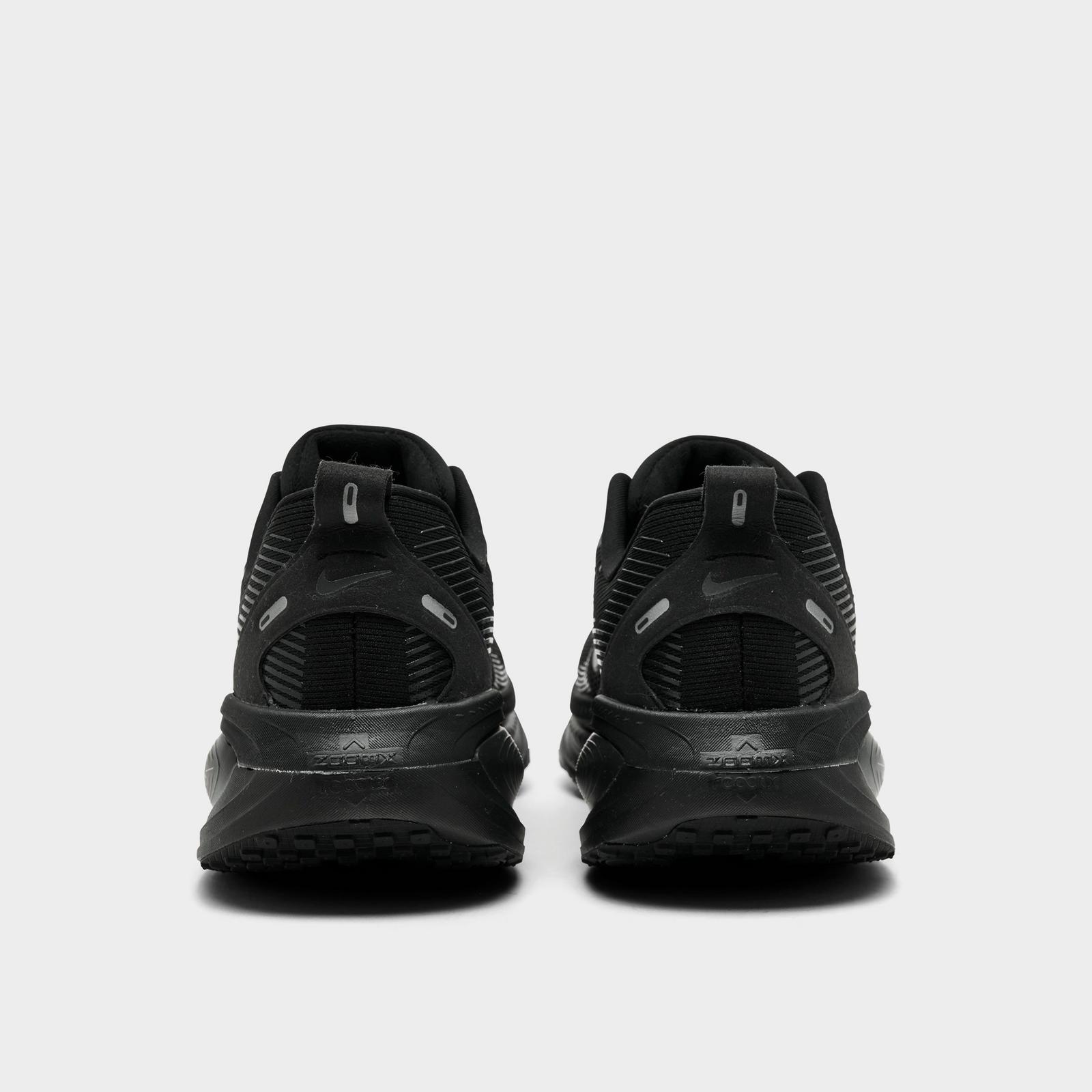 Men's Nike Vomero 18 Running Shoes - Black/Dark Smoke Grey/Light Smoke Grey/Black
