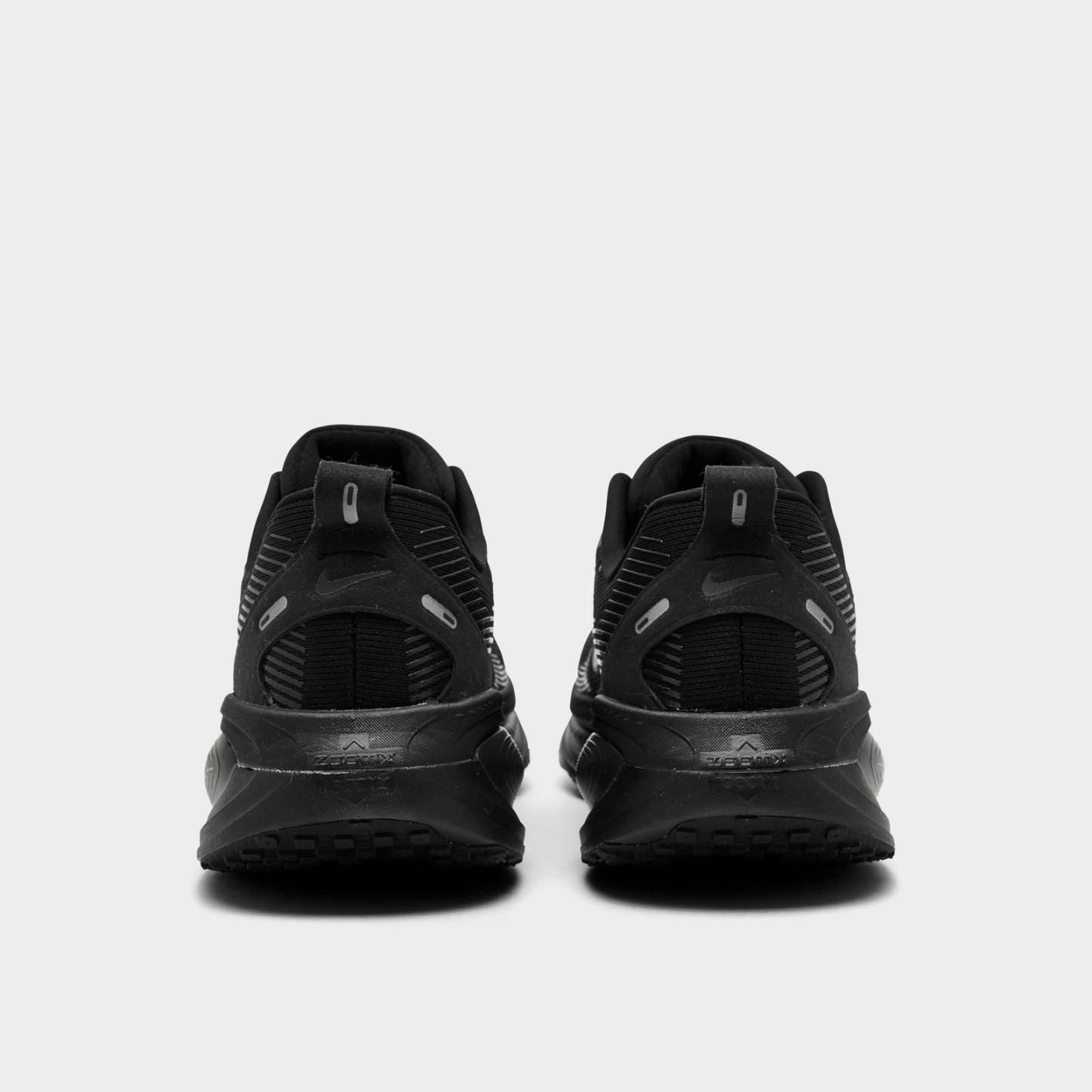Men's Nike Vomero 18 Running Shoes - Black/Dark Smoke Grey/Light Smoke Grey/Black