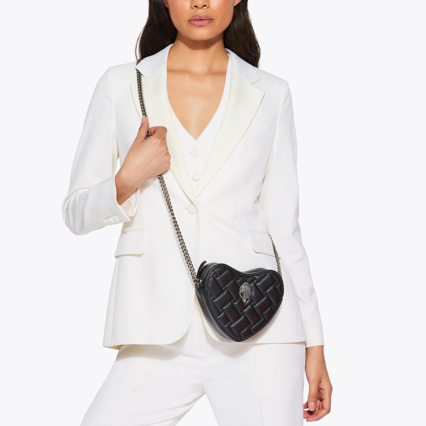 Kurt Geiger London Kensington Heart Bag - Black - view 2