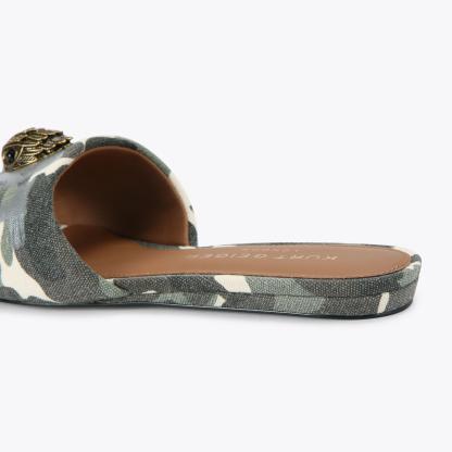 Kurt Geiger London Kensington Flat Sandal - Green - view 4
