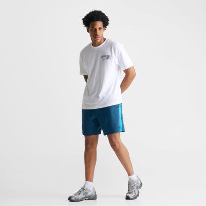 Men's New Balance Fast Days 7" Running Shorts - Navy/Purple - view 2