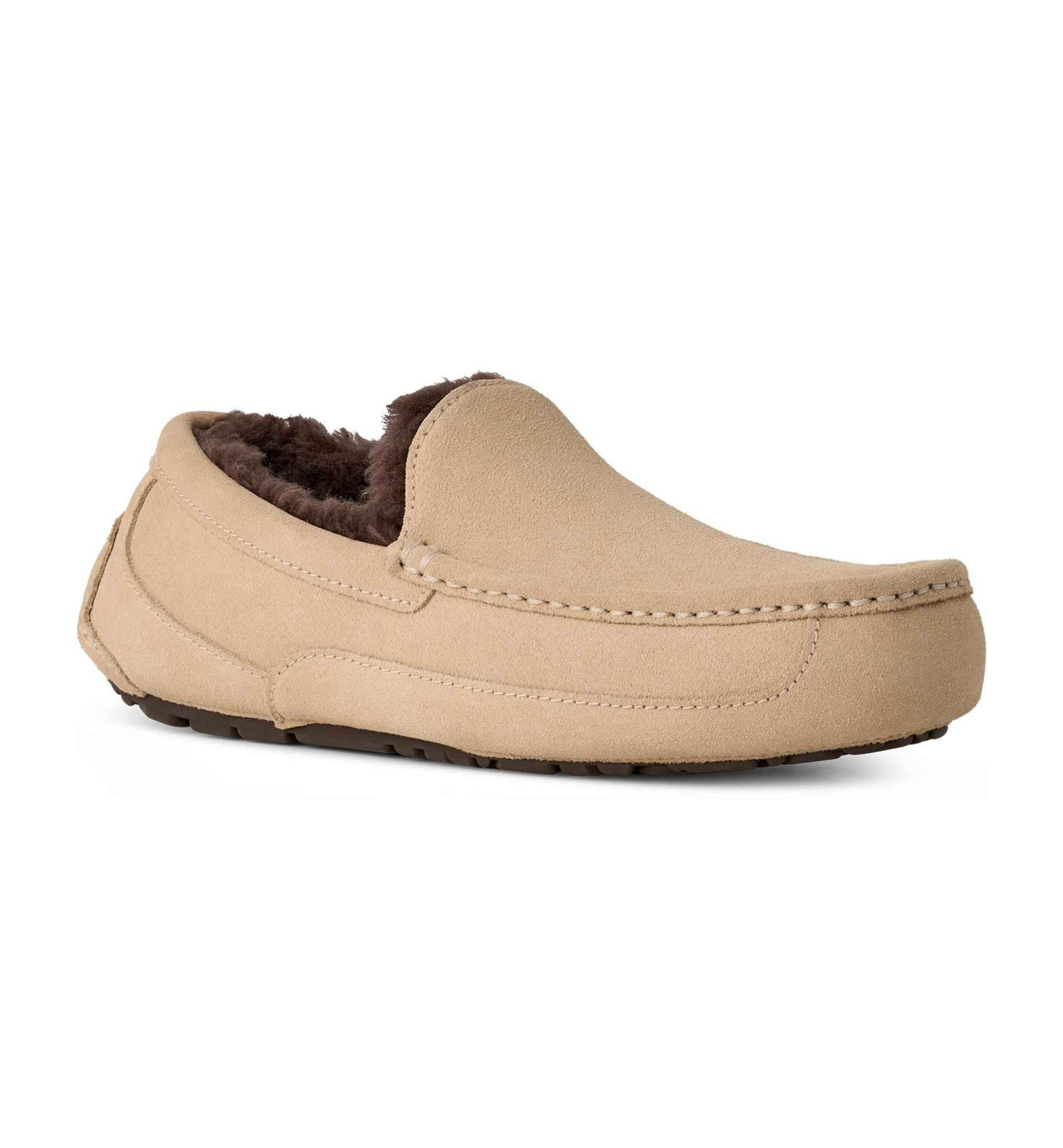 UGG® Men's Ascot Moccasin Slippers - Beige