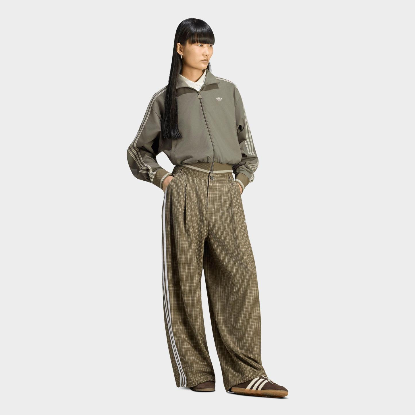 Women's adidas Originals Firebird Track Top - Branch/Silver Pebble