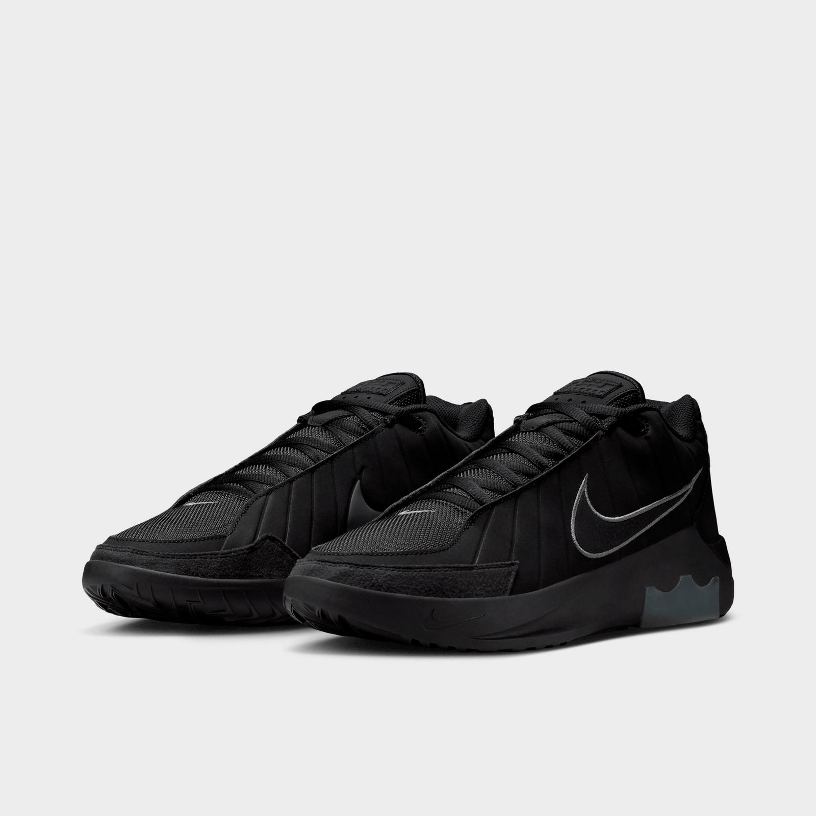 Men's Nike LeBron Witness 9 Basketball Shoes - Black/Iron Grey/Black