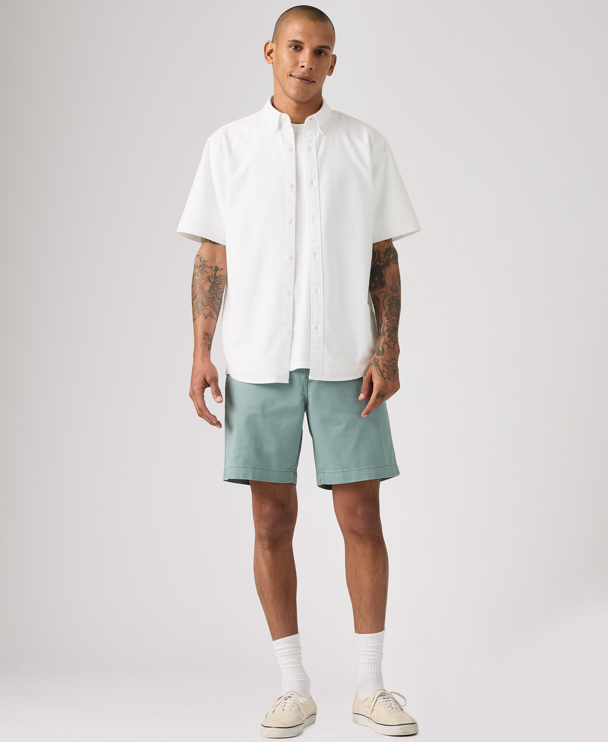 Levi's Men's Relaxed-Fit 8" Chino Shorts - Lead