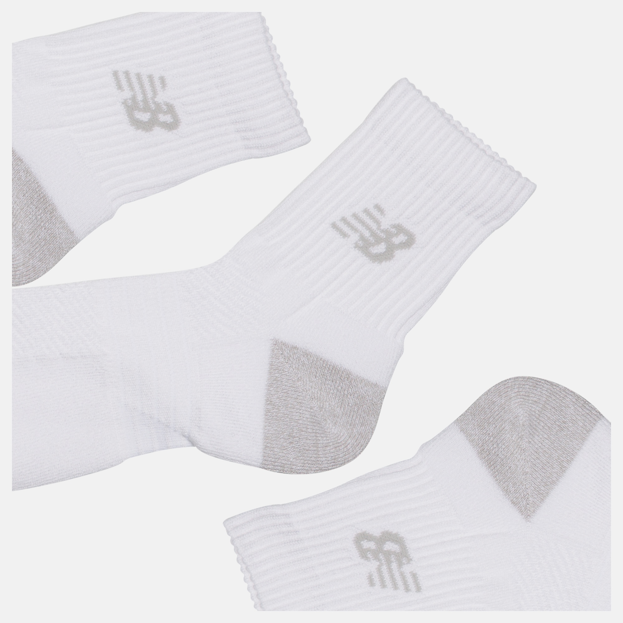New Balance Active QTR Socks 3 Pack, LAS35204WT