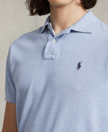 Polo Ralph Lauren Men's Classic-Fit Mesh Polo Shirt - Isle Heather