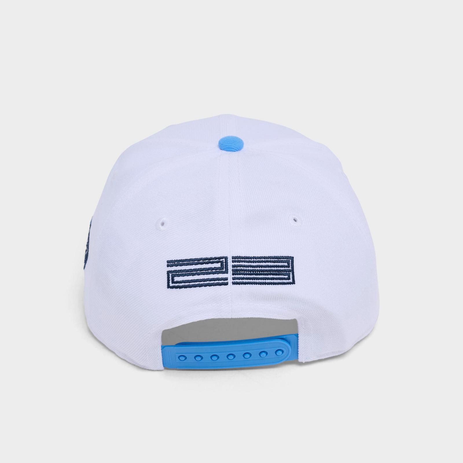 Kids' Jordan Pro UNC Snapback Hat - University Blue/White - view 5