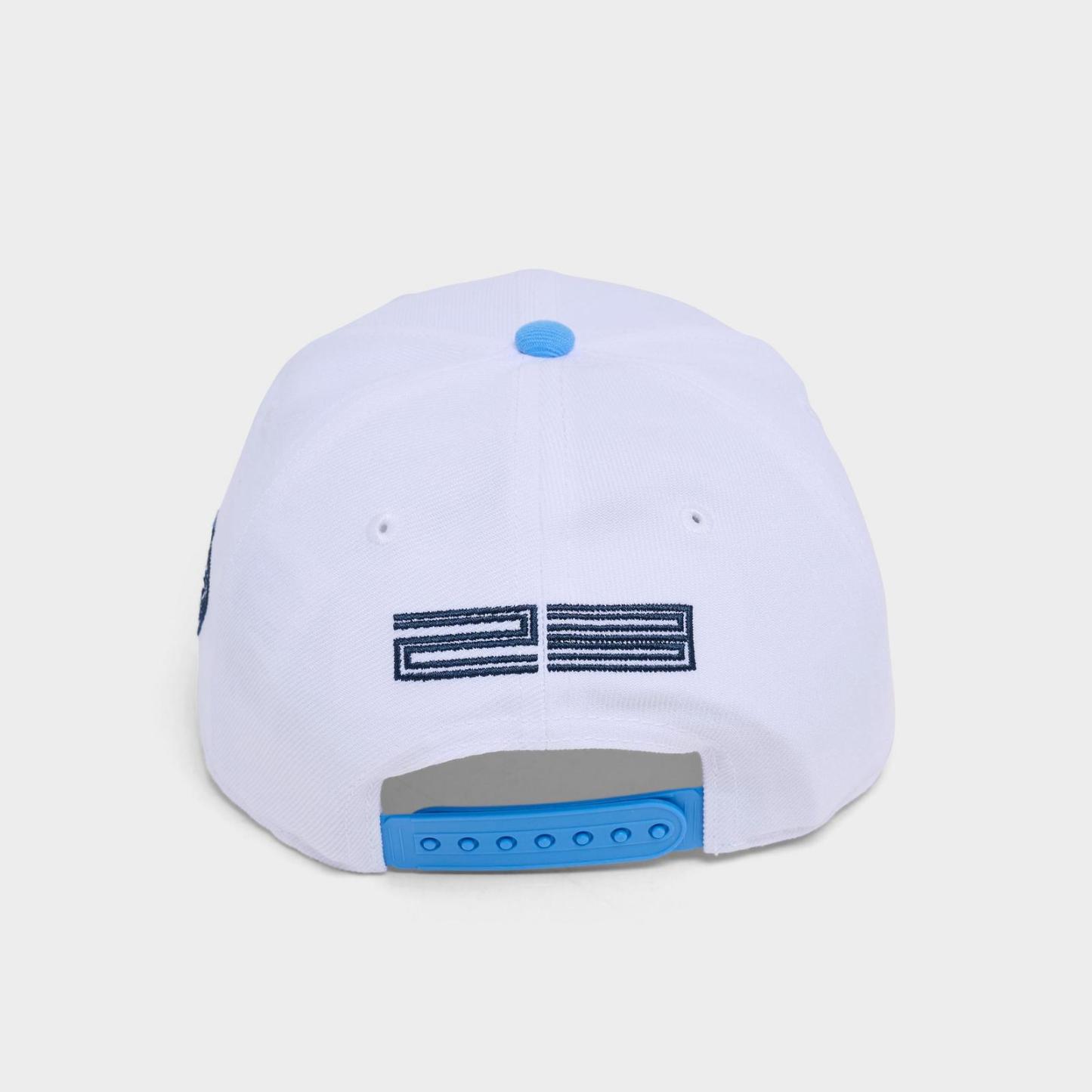 Kids' Jordan Pro UNC Snapback Hat - University Blue/White - view 5
